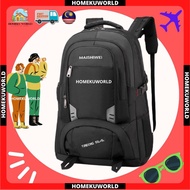 60L 80 Travel Hiking Camping Outdoor Backpack Sports Luggage Rucksack Duffel Bag Khemah Beg Besar Mu