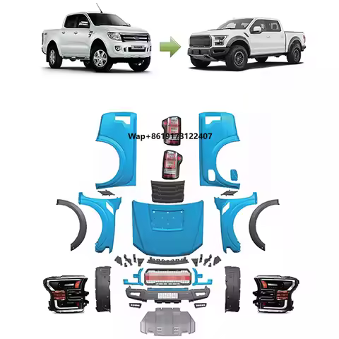 Hot Sell Body Kit New Style Auto Spare Parts Kits Body Car for Ford RANGER T6 T7 T8 Upgrade to F150 