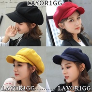 LAYOR1GG Beret Hat Fashion Warm Hats Baker Boy Hats Visor Hat Fedora Wool Caps