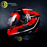 KYT K2RIDER DIAMOND RED HELMET