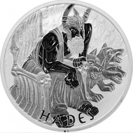 Koin Perak Tuvalu Hades 2021 - 1Oz Silver Coin
