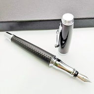 真皮 皮筆 鋼筆 德國筆尖 卡式墨水 附筆盒 墨水 ~虎之鶴