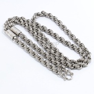 s2shop สร้อยคอสแตนเลสแท้ สร้อยคอพระ ห้อยพระได้ 1 องค์ ความกว้าง 6 มมความยาว 30 นิ้วNo.5691