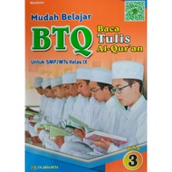 Mudah Belajar Baca Tulis AL-Quran BTQ kelas 9 SMP CV. Arya Duta
