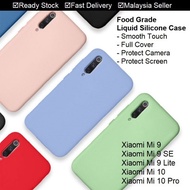 Xiaomi Mi 10 Pro 9 SE Lite CC9 Mi9 Xiaomi9Liquid Silicone Smooth Touch Phone Case Casing Cover