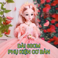 Búp bê Barbie búp bê Elsa búp bê có khớp 60cm 50cm búp bê cho bé gái bộ đồ chơi búp bê đồ chơi