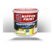 Nippon Paint Weatherbond White (145) 1 Kg Cat Tembok Nippon Paint