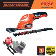 Black & Decker GSL700KIT-B1 7V Shear Shrubber Kit With Trimming & Lawn Edging Blades ( GSL700KIT, GS