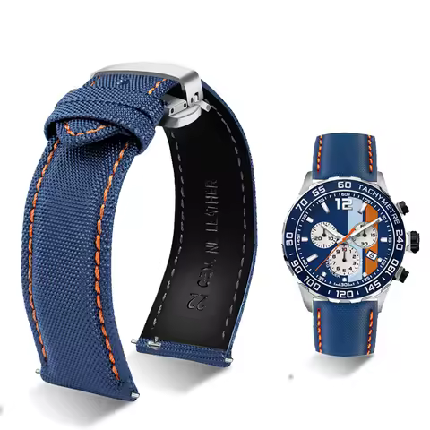 20mm 21mm 22mm 23mm 24mm For TAG HEUER Nylon Strap Wristband Formula F1 Aquaracer Carrera Seiko 5 Ci