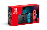 Nintendo Switch V2 แบตอึด Neon Red Neon Blue / Grey
