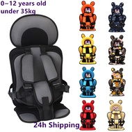 0 12Years Old Baby Comfort Non Car Child Safety Seat Cover Portable Simple Baby Chair Baby Booster Sitting Cushion Shopping Cart