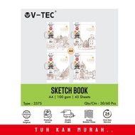 V-TEC SKETCH BOOK-3357-A4