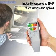 NOVAFABLE​ Electromagnetic Field Radiation Tester, High Precision EMF Reader EMF Gauss Meter, Multif