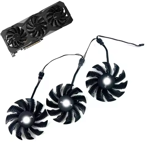 Cooling 82MM T128015SU PLD09215S12H Graphics Card Fans For GIGABYTE GeForce RTX 2060 RTX 2070 RTX 20