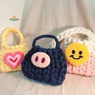 胖胖冰島毛線包小物 裝飾小物 不含包包本體