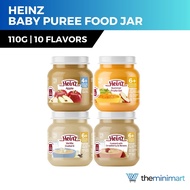 Heinz Baby Puree 110g - Nutrient-Rich, Assorted Flavors, Healthy Development for 4months+