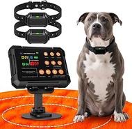 Wireless Fence For Dogs, Dog Training, Forbidden Zone, 3-in-1 Precise Radar Wireless Fence System Up