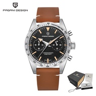 [Original] PAGANI DESIGN Japan VK64 Chronograph Speed Men Watch Stainless Steel Sapphire Glass Lumin