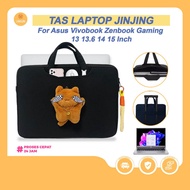 Asus Vivobook Zenbook S13 S14 A14 Cute Bag Cat Fish Anti-Scratch Water Repellent