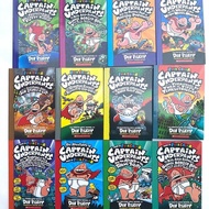 Captain Underpants 12 books set all full color,English chapter book for children[The Newest Version]