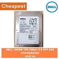 DELL 300GB 10K 6Gbps 2.5 SFF SAS Hard Drive ST9300603SS 0T871K