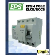 EPS  ELCB / RCCB  4P 63A  40A/ 100A  (300mA & 100mA) SIRIM APPROVED