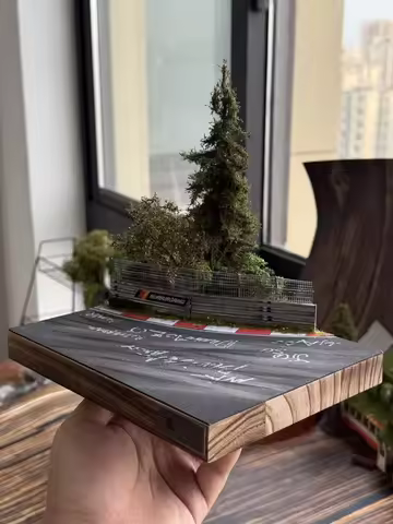 1/64 Scale Nürburgring Nordschleife Track Diorama