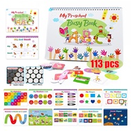 WERSLNG丨Kanak Buku IQ Interaktif Kids Books Montessori Busy Quiet Hardcopy Early Learning Preschool