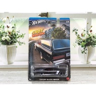 HOT WHEELS CUSTOM 66 GTO WAGON BLACK HOT WAGONS DIECAST HOTWHEELS CARD JELK