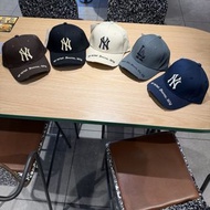 全新韓國MLB棒球帽男女新款NY刺繡帽子MLB Cap MLB 帽 MLB 棒球帽