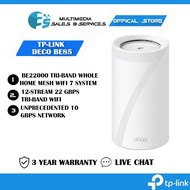 Tp-Link Deco BE85 BE22000 Whole Home Mesh WiFi 7 System (1Pacl / 2Pack / 3Pack)