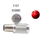 1157 Red Light S25 BAY15D 5630 2pcs 33SMD High Power LED Reversing Light Brake Light Direction Light