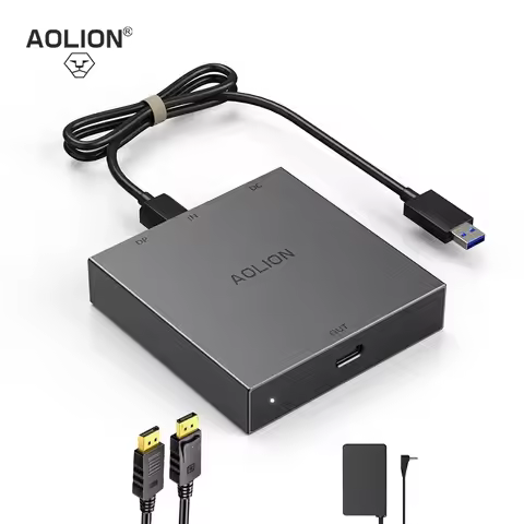 Aolion For PS5 VR2 PC Adapter Psvr2 Computer Converter Connection Kit For Steam Vr Games Game Adapte