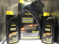 น้ำมันเครื่องดีเซล สังเคราะห์แท้ Duckhams QX8 SAE 5W-40 ดั๊กแฮมส์ คิวเอ็กซ์ 8 5W-40 6L+2L