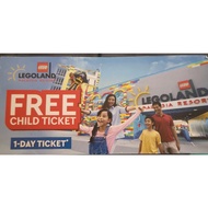 legoland voucher ticket (kids only)