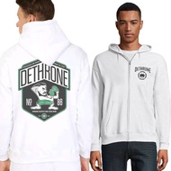 Dethrone Hoodie Jacket No. 86 Connor McGregor Zipper Hoodie Cotton Fleece Material New Zipper Hoodie
