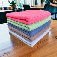 Combo 5 Khăn Microfiber lau bếp 40x60 cm khăn lau kính bàn ghế khăn lau xe siêu thấm hút nước tốt