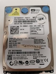 160GB 硬碟hardisk 2.5吋