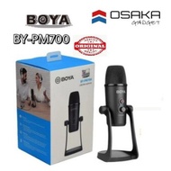 BOYA BY-PM700 USB Mic Professional Desktop USB Microphone Metal Computer Condenser Microphone