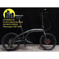 🇸🇬KOSDA Litepro Velocity 20inch Folding Bike [Starlight Grey]