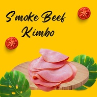 Smoked Beef Isi 12 Pcs Kimbo Daging Sapi Asap Bulat Burger Vakum Pack
