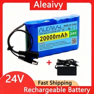ALEAIVY Portable 20000mah 24V Battery Pack Lithium Rechargeable Battery Capacity
