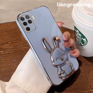 Casing OPPO A94 4G OPPO Reno 5F Reno5 F phone case Softcase Electroplated silicone shockproof Protector Smooth Protective Bumper Cover new design DDTZZJ01
