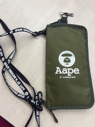 Aape  A bathing  Ape 小物/斜孭袋 、Fairfax 軍綠色背包/斜孭袋（兩用）