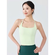 Lulu elastic molded Bra - Gym yoga Pilates Flow - B30