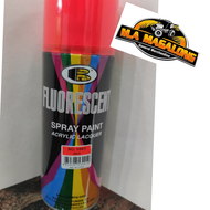 BOSNY SPRAY PAINT FLUORESCENT RED   NO.1001 ( ACRYLIC LACQUER )