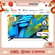 COOCAA 43 inch Smart TV - Digital TV - Android 11 - Netflix/Youtube -