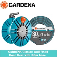 GARDENA Classic Wall-Fixed Hose Reel with 30m hose