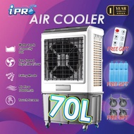 IPRO Portable Air Cooler 60L / 70L Water Tank Powerful Aircond Max Flow 100cm 3 Speed Air cond Coole