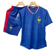 French Blue Club Football Kit 8kg - 88kg - 2024 Football Kit - Embroidered Logo - Cool and Durable E